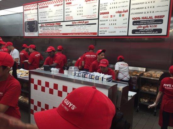 FIVE GUYS BURGERS and FRIES